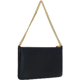 Black Calf Leather Bos Taurus Shoulder Bag