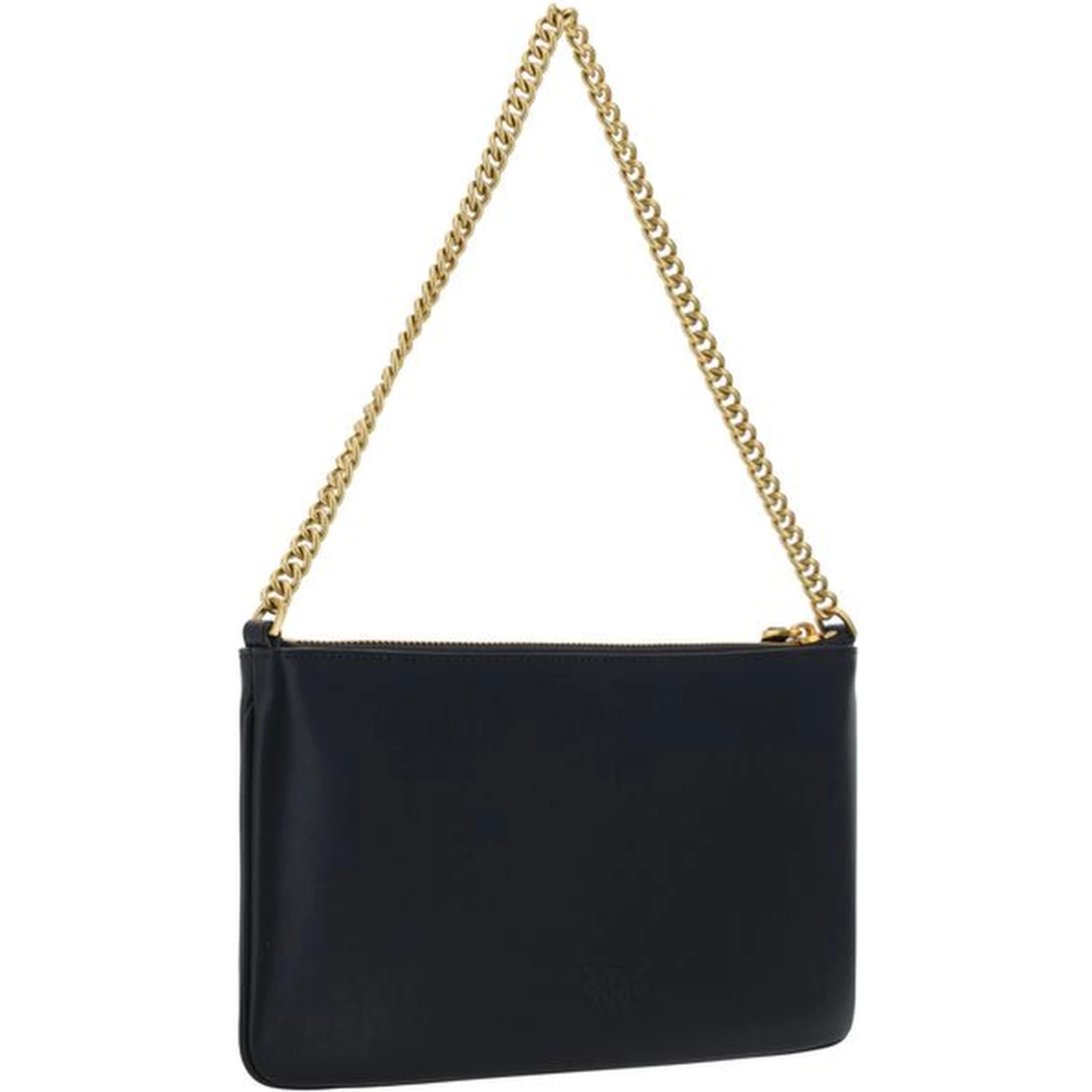 Black Calf Leather Bos Taurus Shoulder Bag