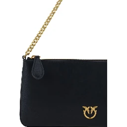 Black Calf Leather Bos Taurus Shoulder Bag