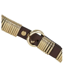 Link-embellished belt