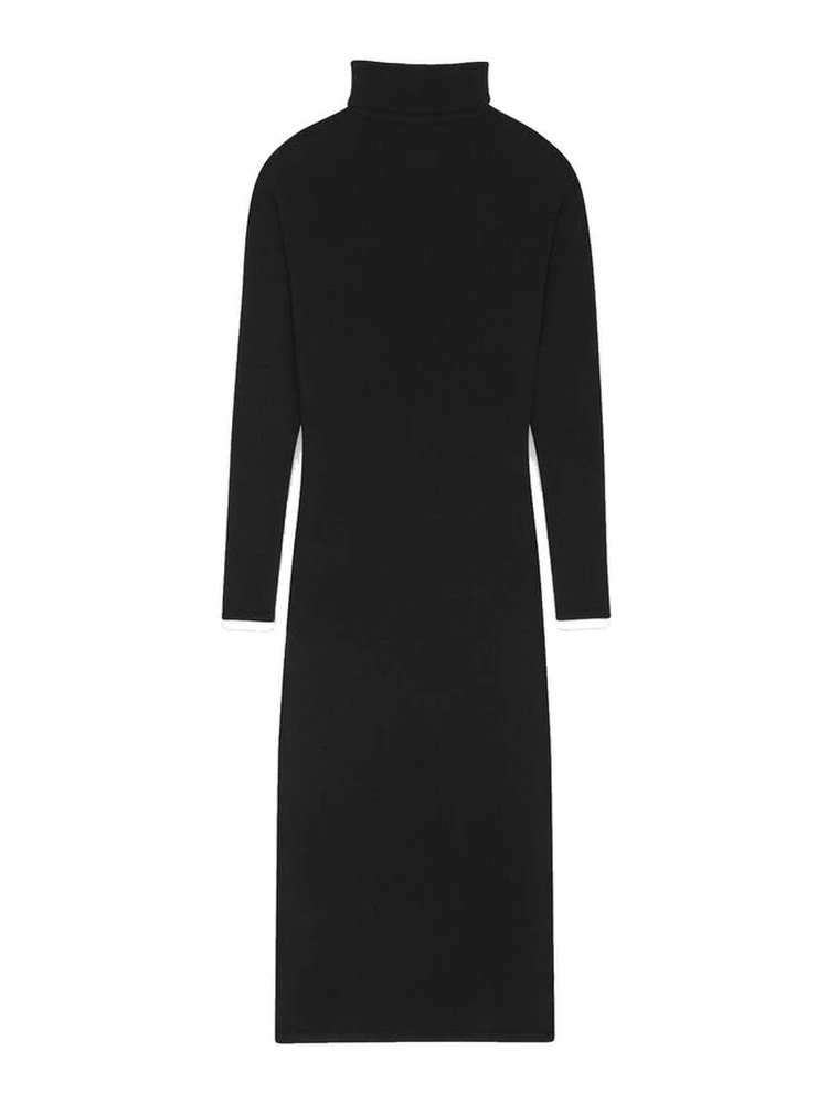 Black Cashmere Casual Dress alternative