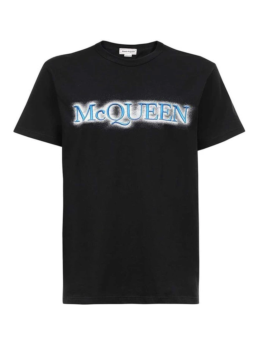 Black Cotton T-Shirt