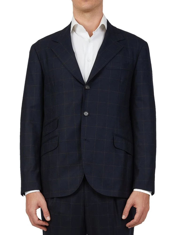 Blue Wool Two-Piece Suit alternative