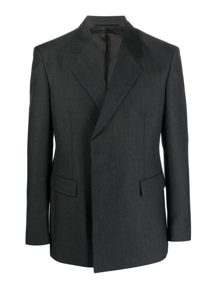 Gray Wool Blazer