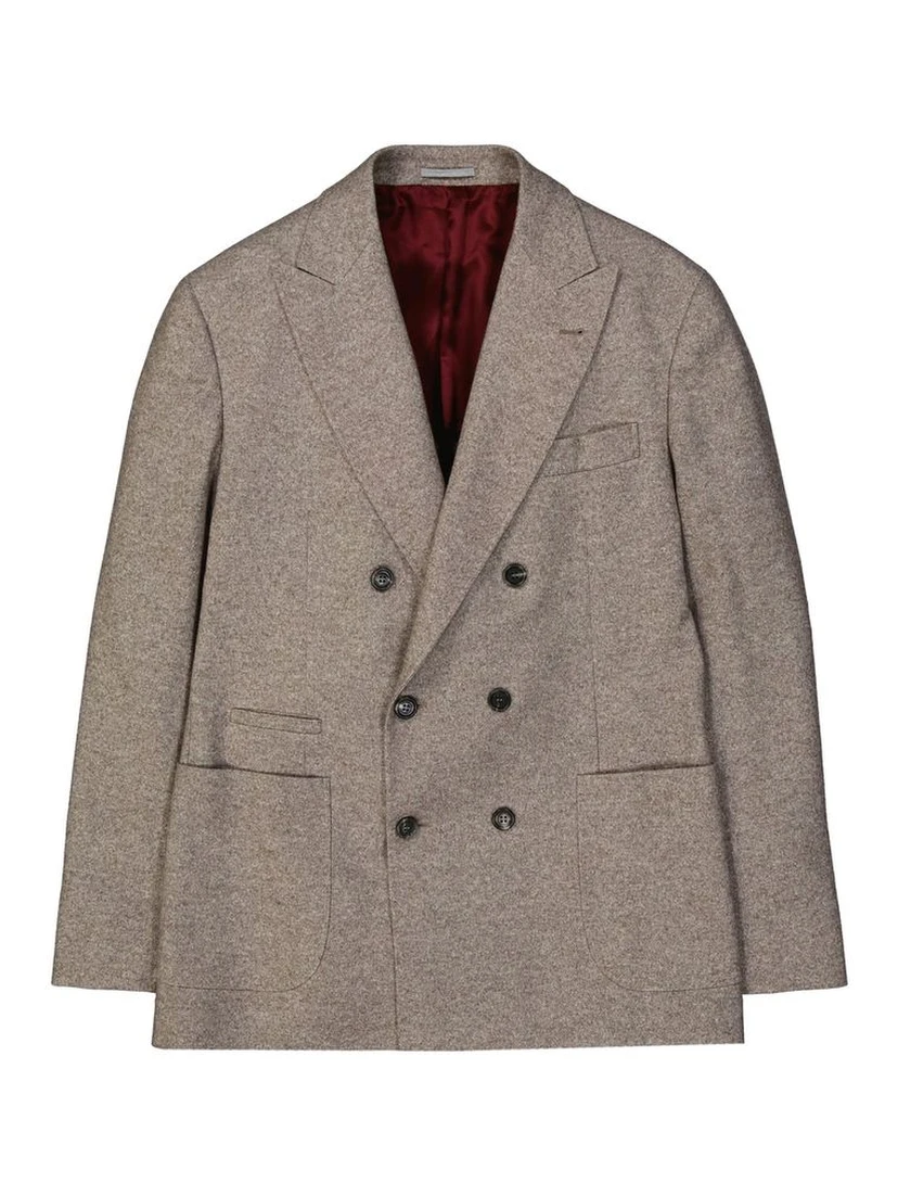 Beige Cashmere Coat