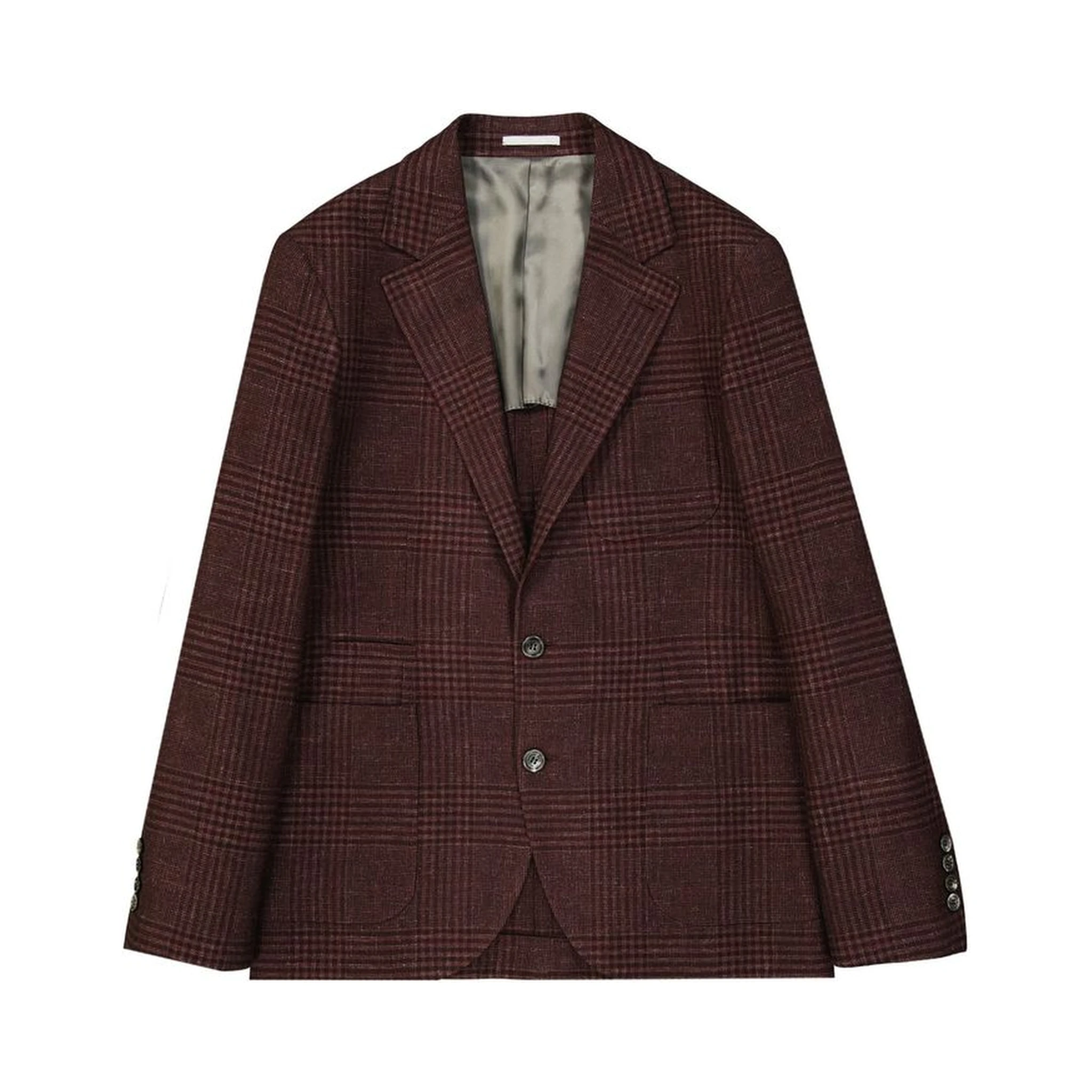 Multicolor Wool Coat