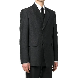 Gray Wool Blazer