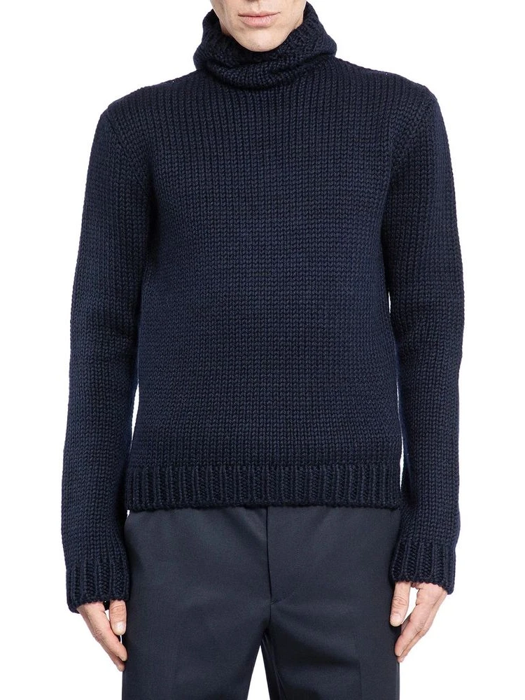 Blue Wool Turtleneck alternative