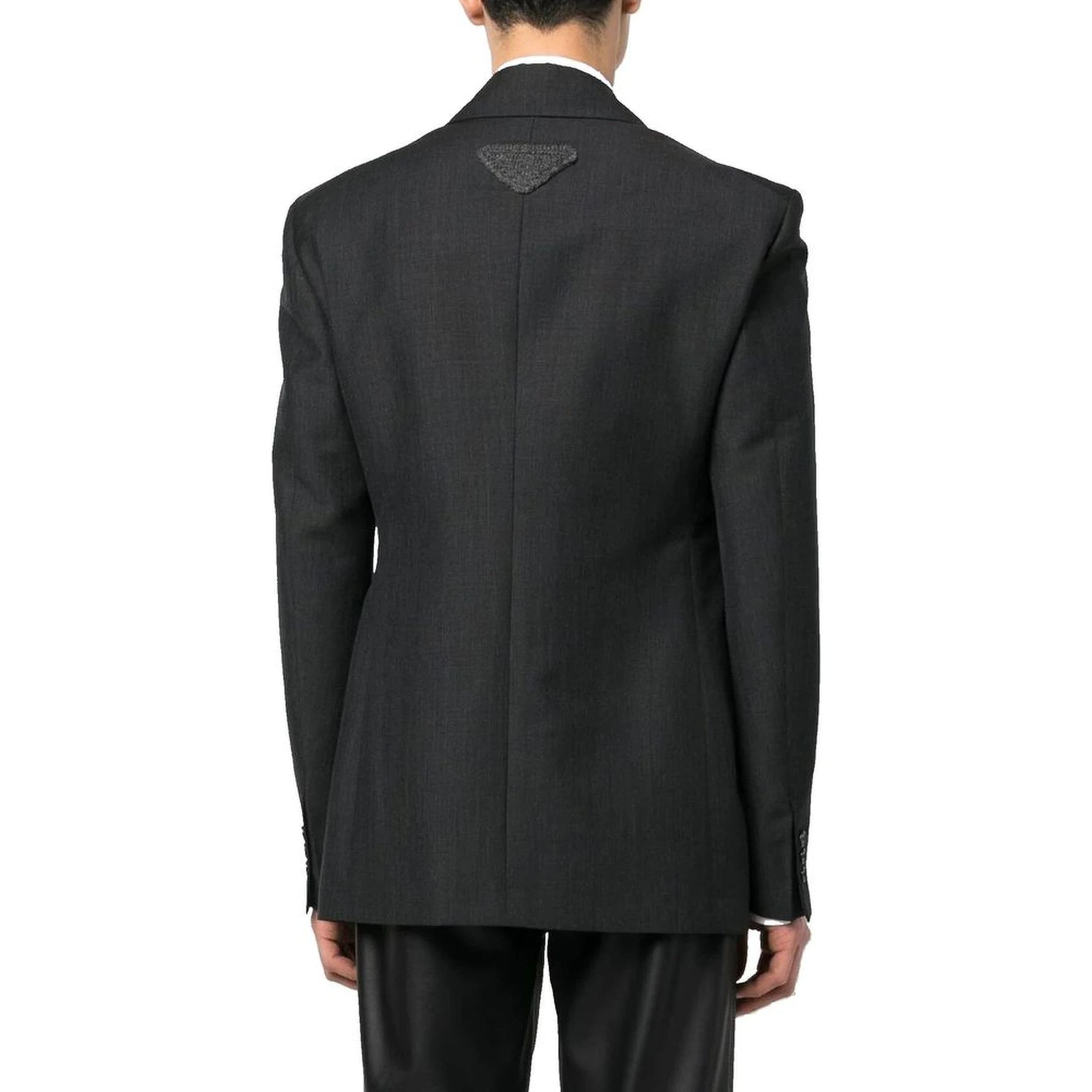 Gray Wool Blazer