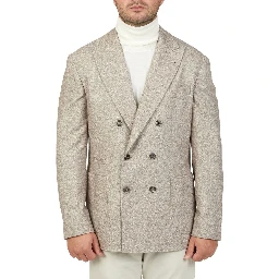Beige Cashmere Coat