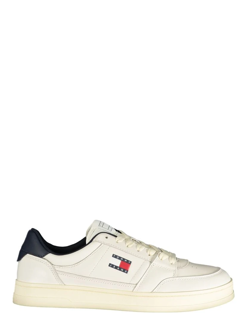 White Leather Men Sneaker