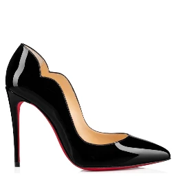 Black Patent Leather Hot Chick Pumps 100