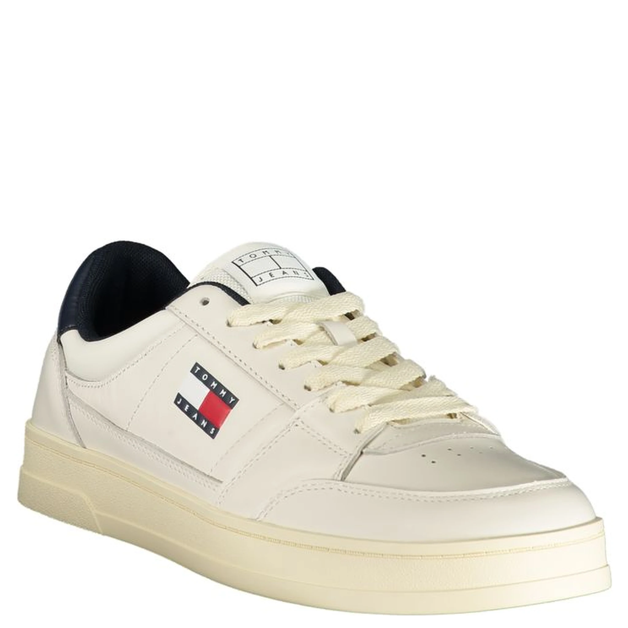 White Leather Men Sneaker