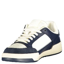 Bianco Polyurethane Men Sneaker