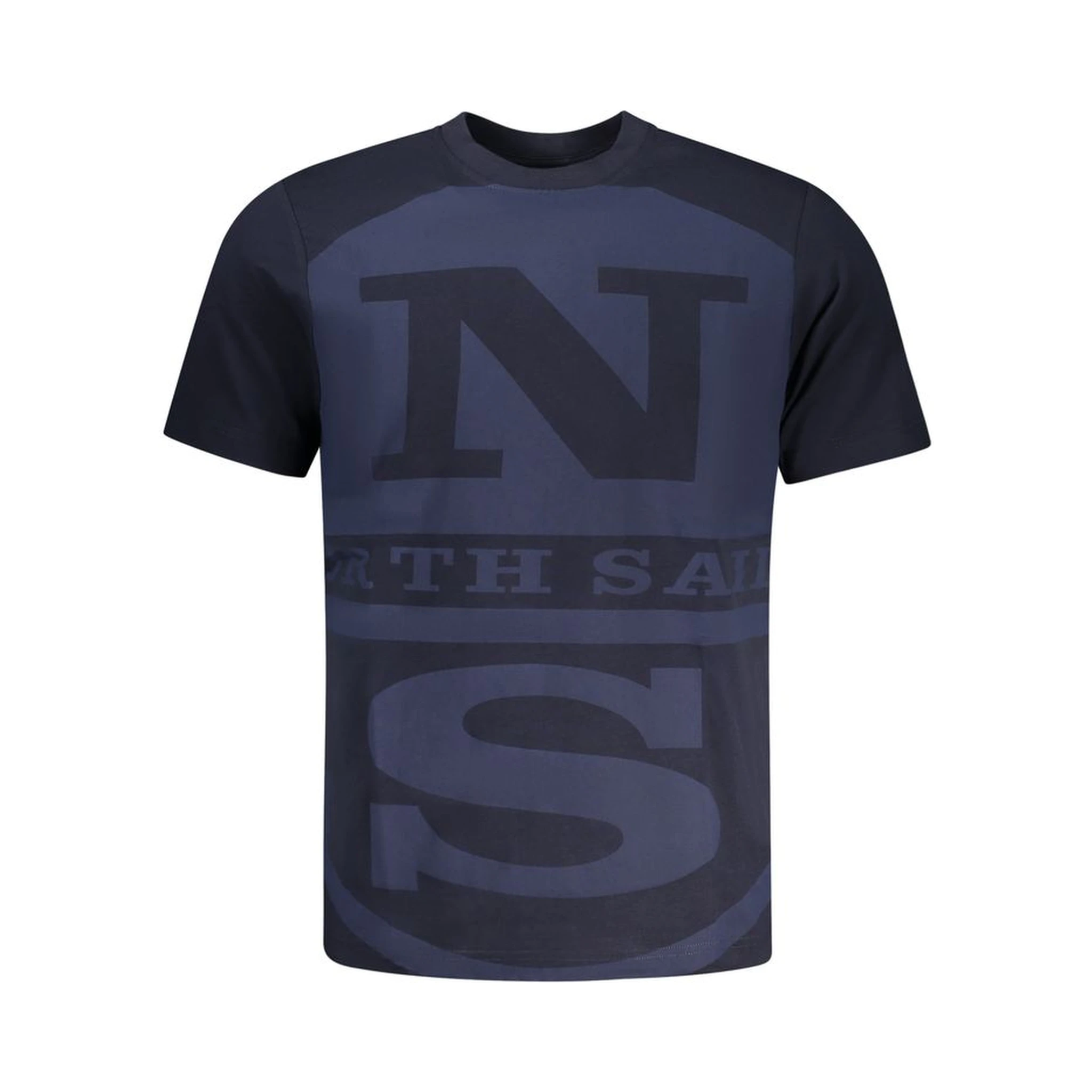 Blu Cotton Men T-Shirt