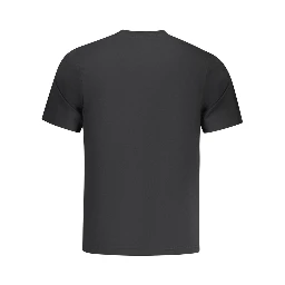 Black Cotton Men's T-Shirt