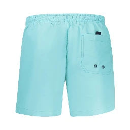 Azzurro Polyester Men's Swim Boxer