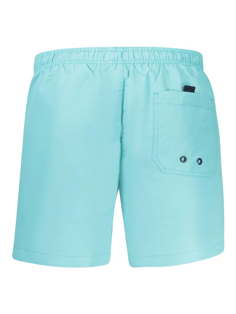Azzurro Polyester Men's Swim Boxer