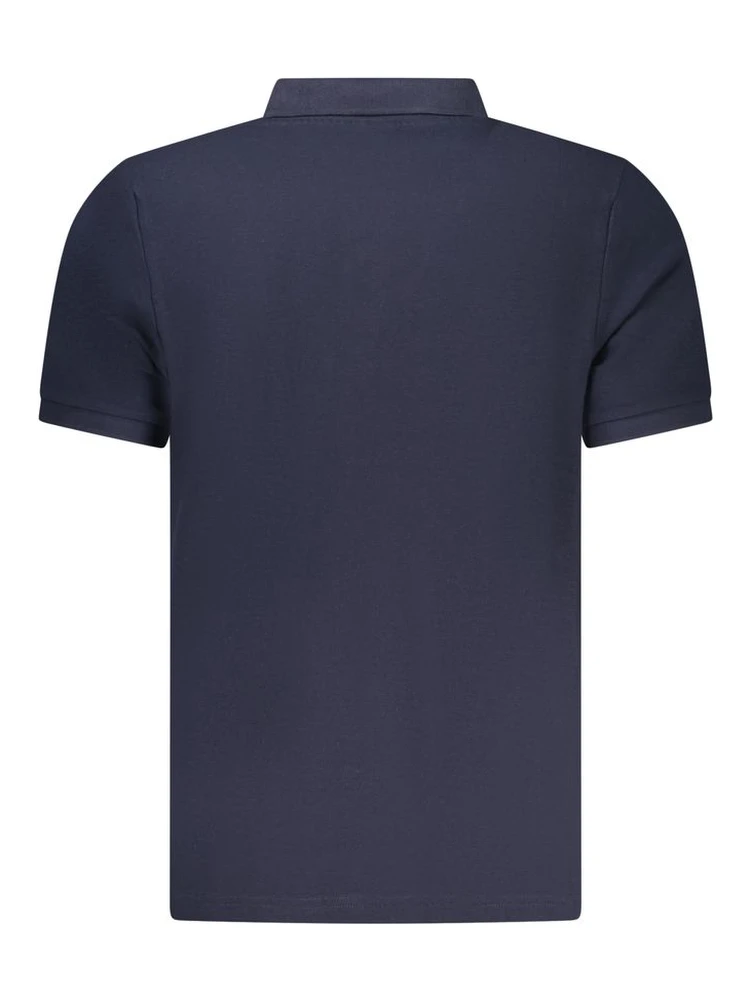 Blue Cotton Men Polo Shirt alternative