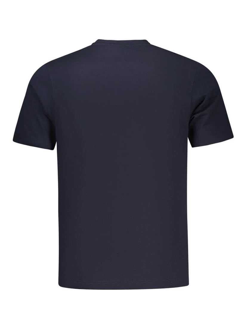 Blu Cotton Men T-Shirt