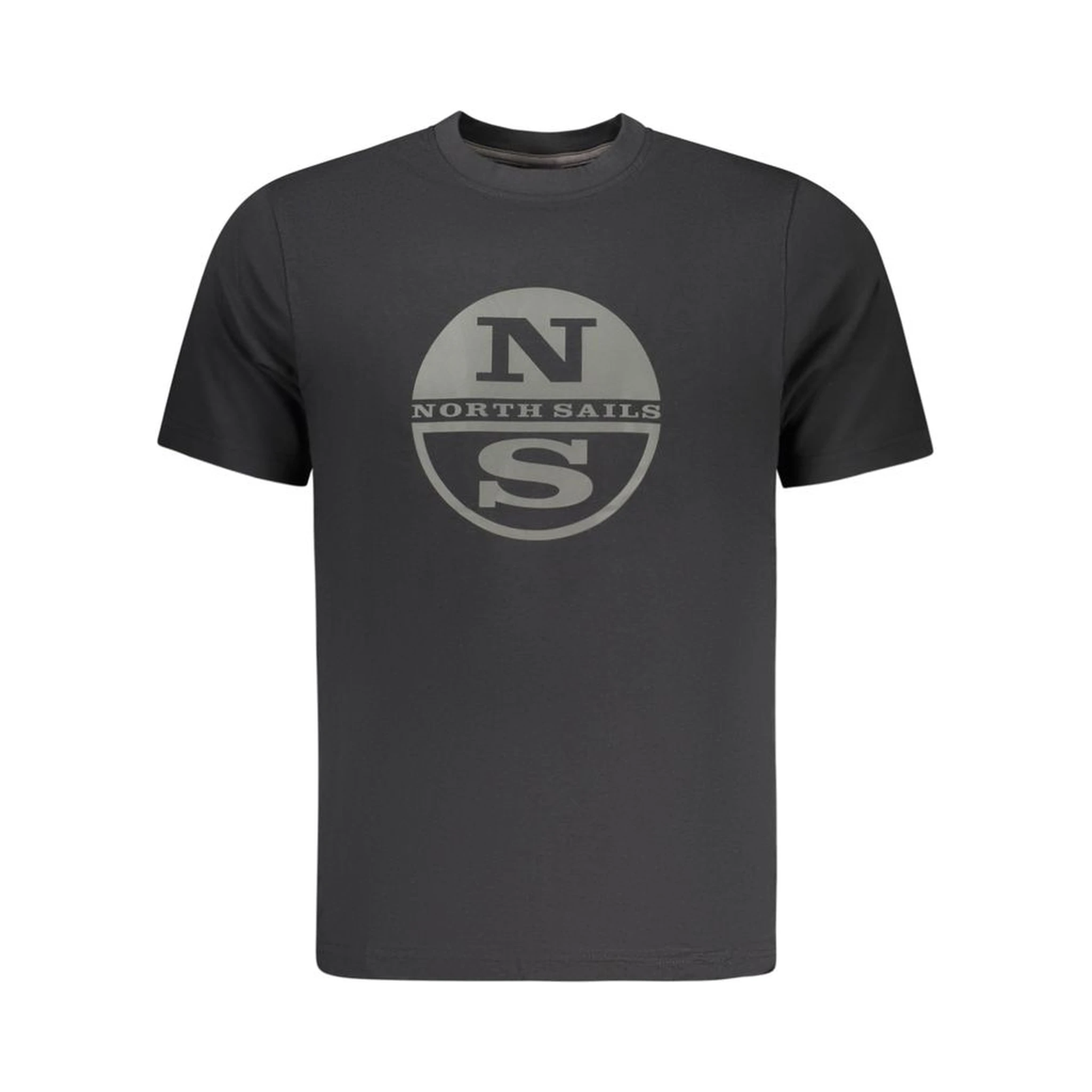 Black Cotton Men T-Shirt