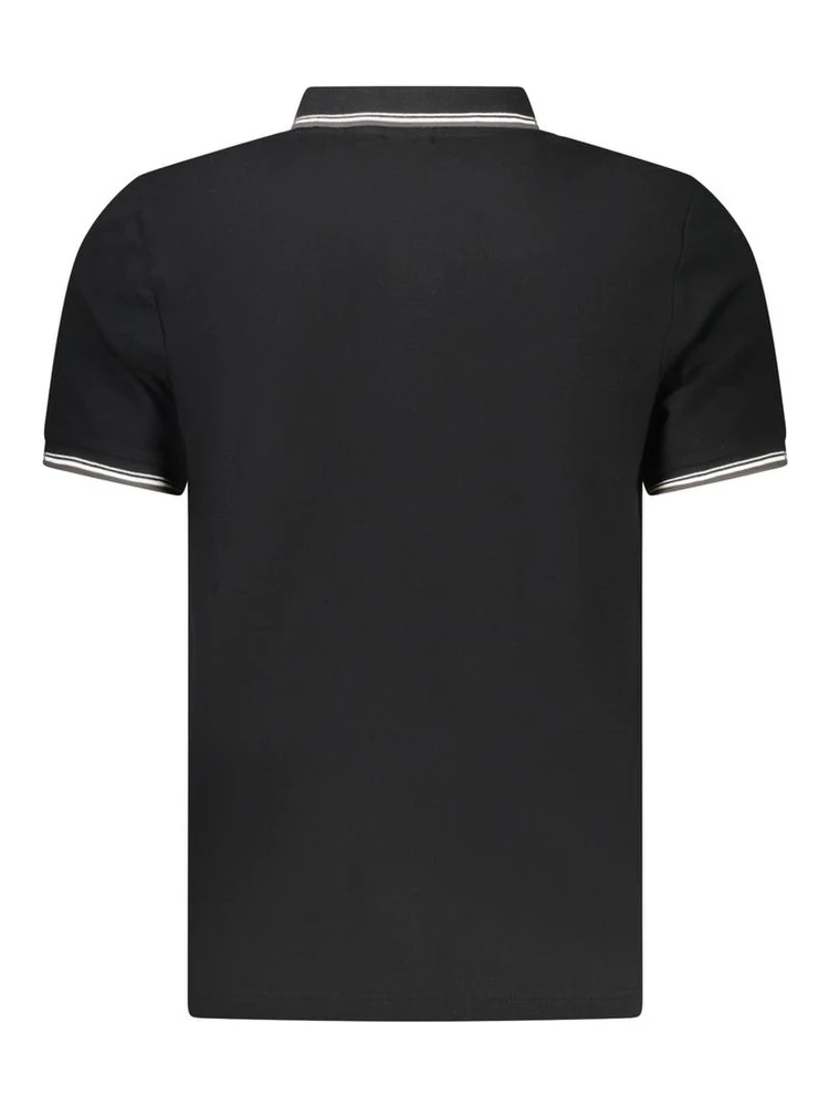 Black Cotton Men Polo alternative