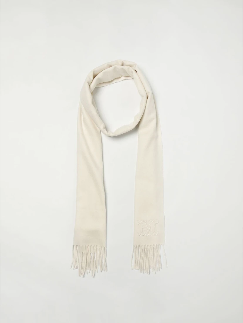 White Cashmere Scarf