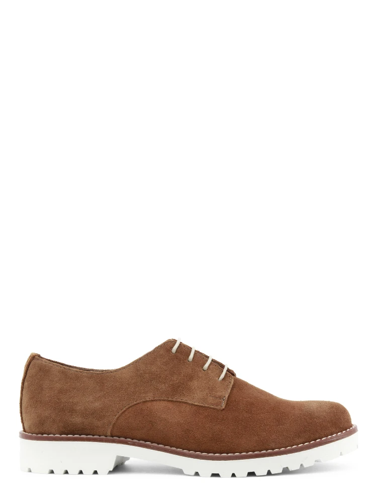 Brown Suede Leather Oxfords And Derbies alternative