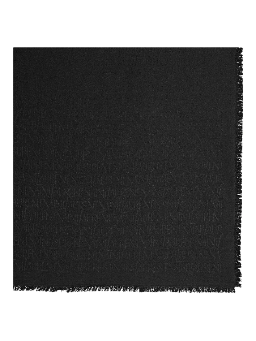 Logo Print Scarf