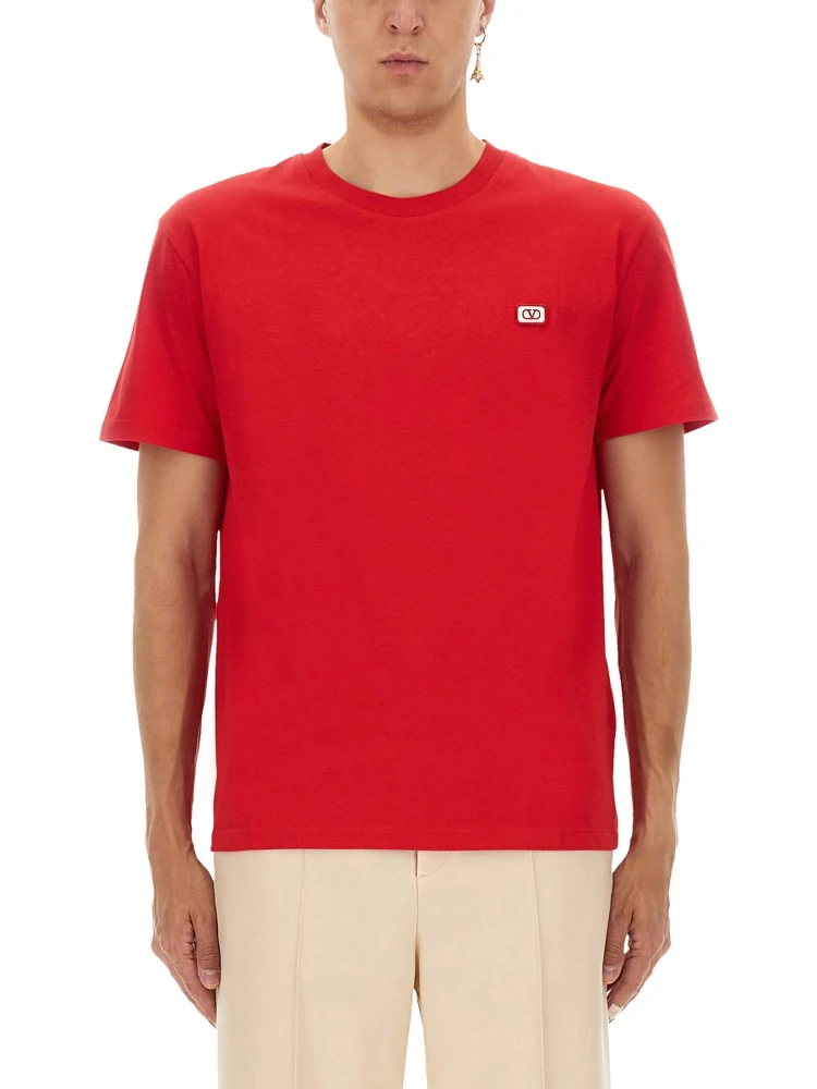 T-SHIRT WITH SIGNATURE VLOGO