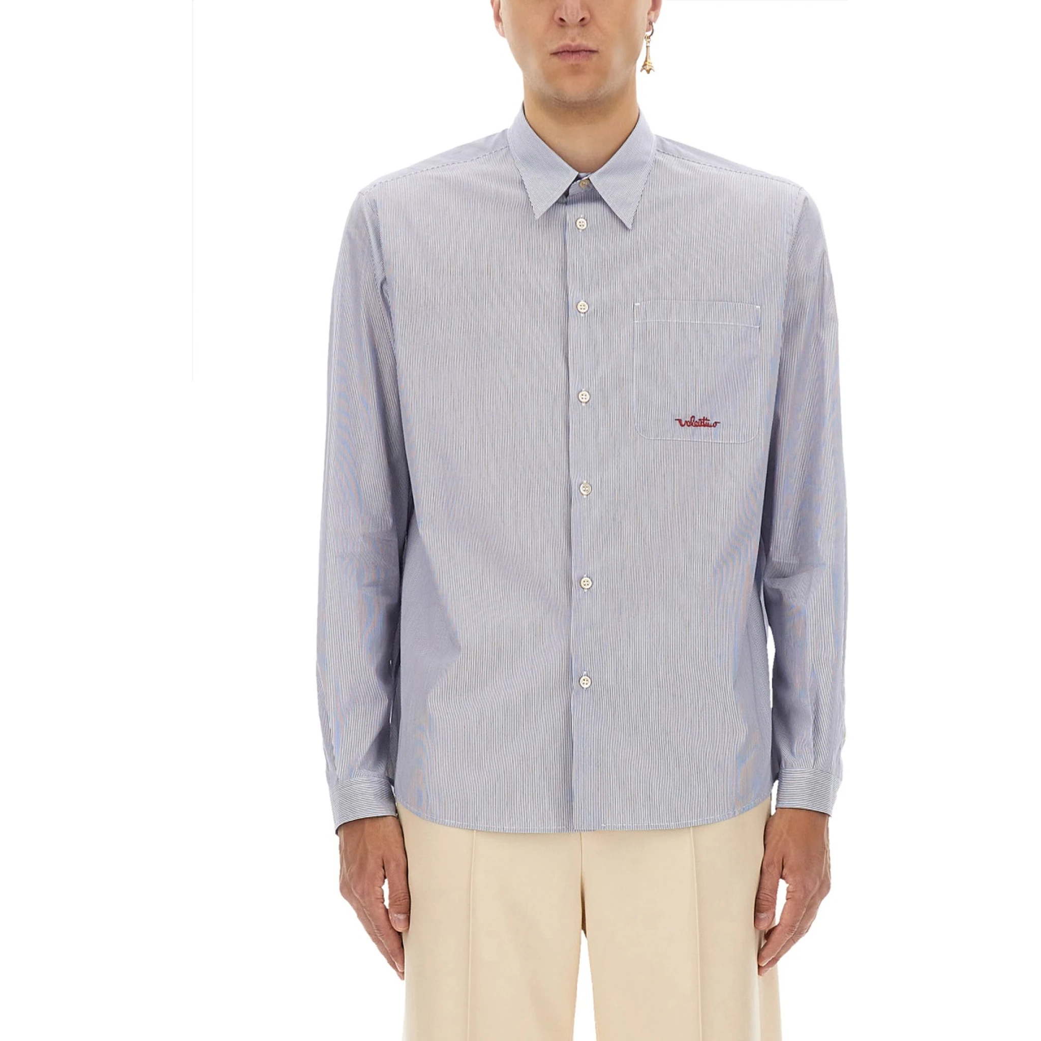 STRIPED COTTON SHIRT