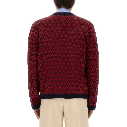 CARDIGAN WITH "TOUTE LA V" PATTERN