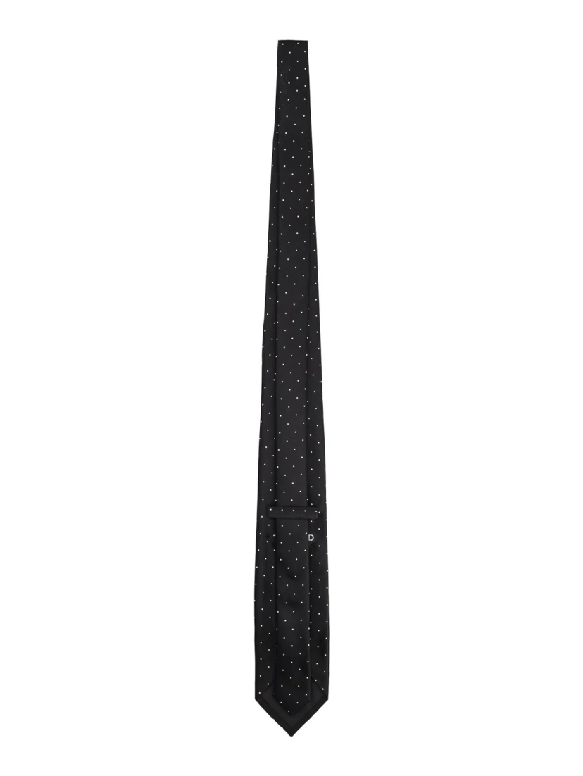 PRINTED SILK TIE