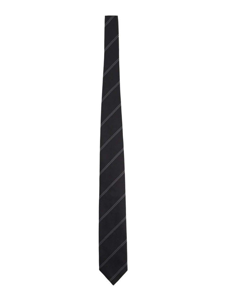 PRINTED SILK TIE