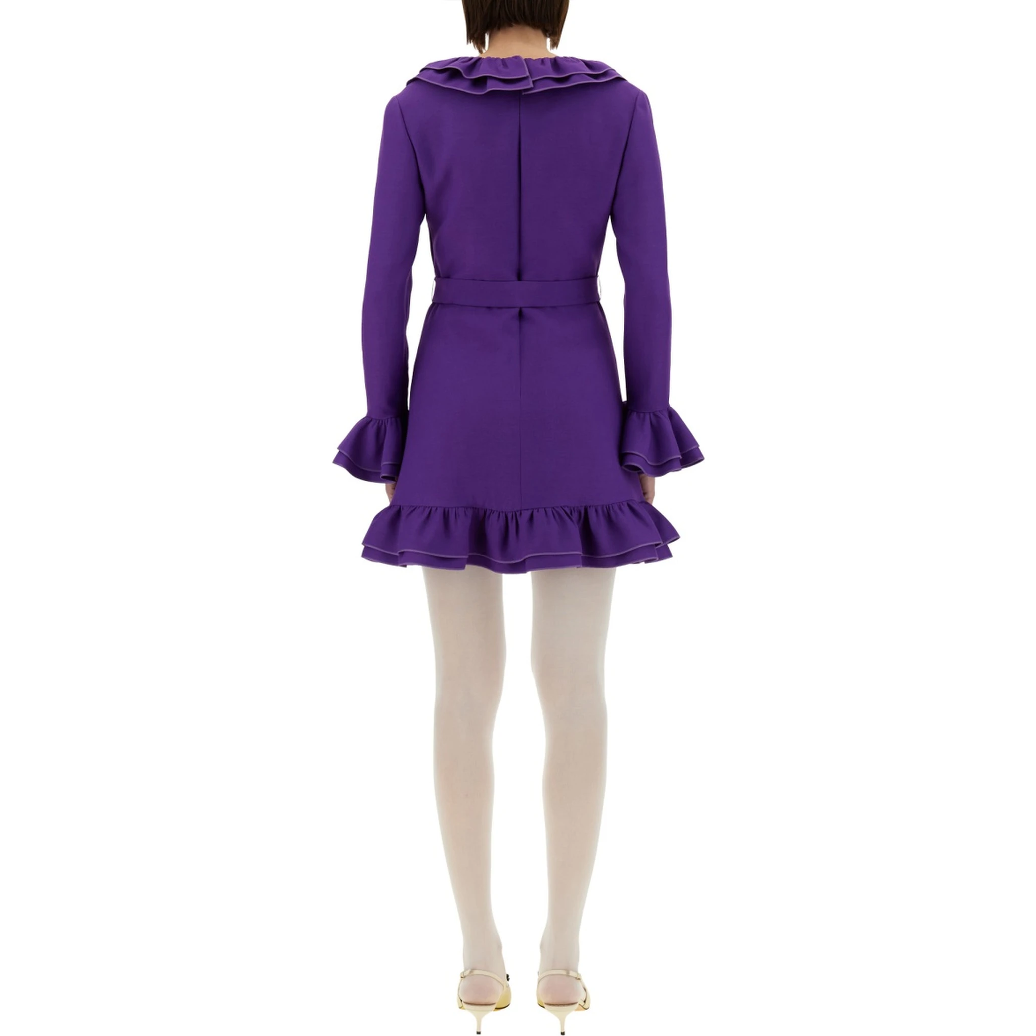 CREPE COUTURE SHORT DRESS