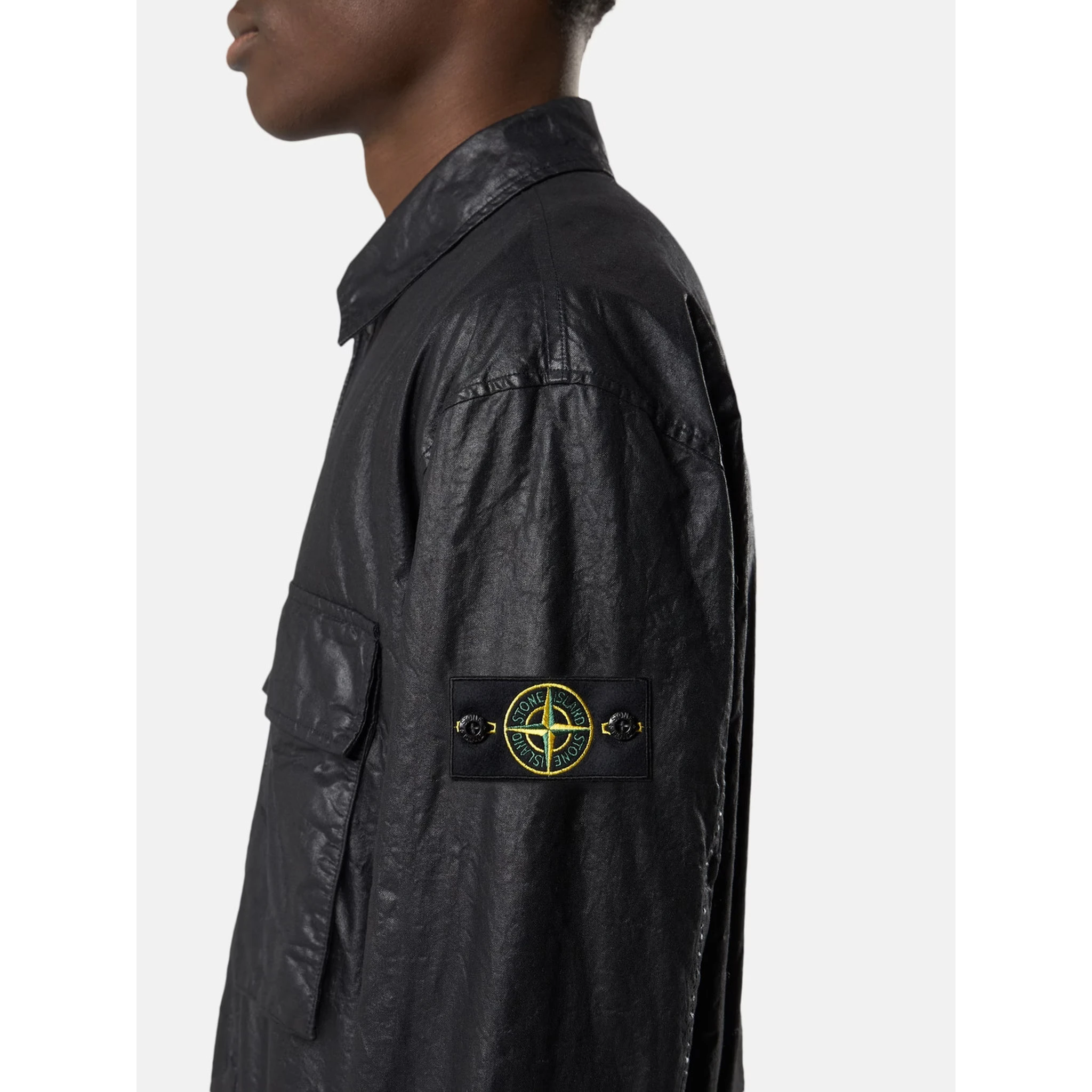 Stone Island Jackets Black