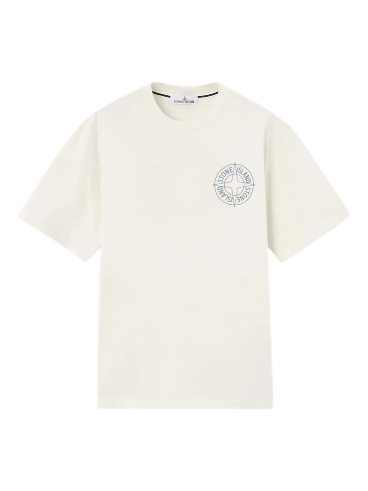 Stone Island T-shirts and Polos White