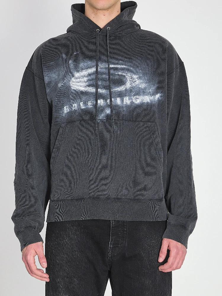 Washed Crayon Loop hoodie