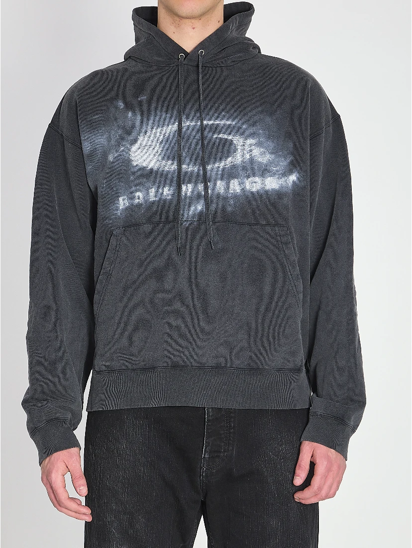 Washed Crayon Loop hoodie