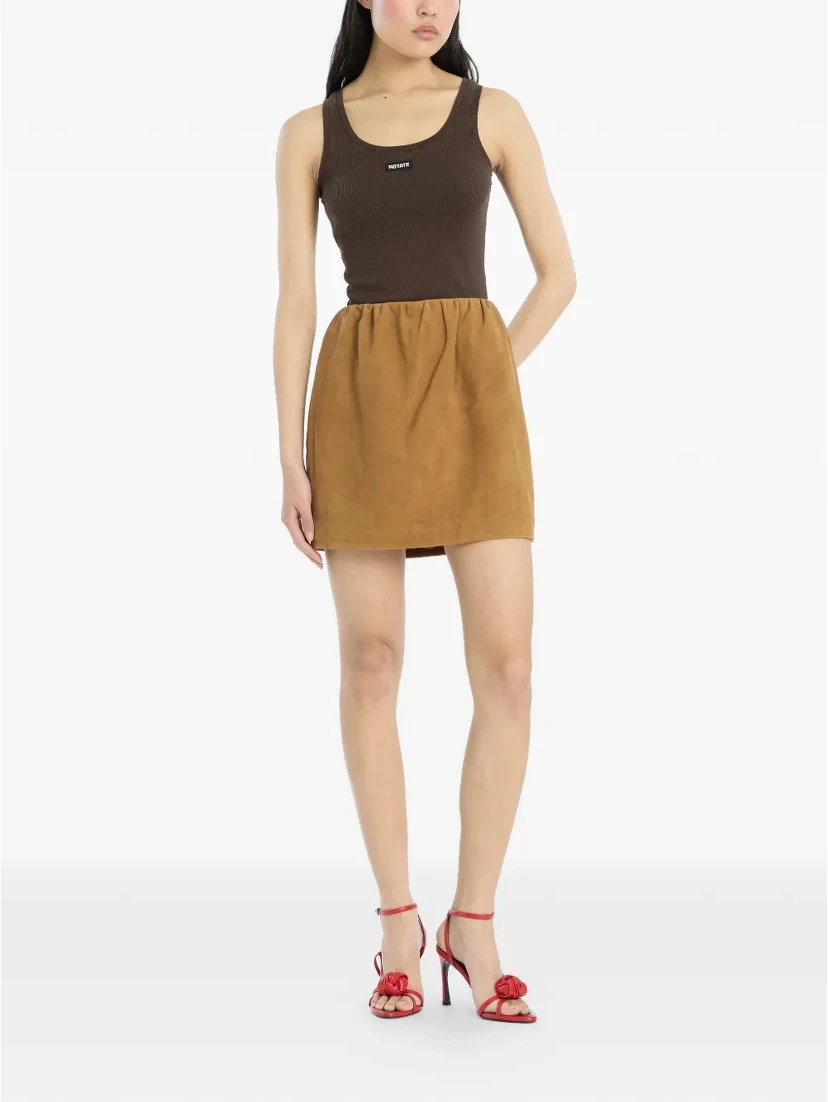 Rotate Skirts Brown