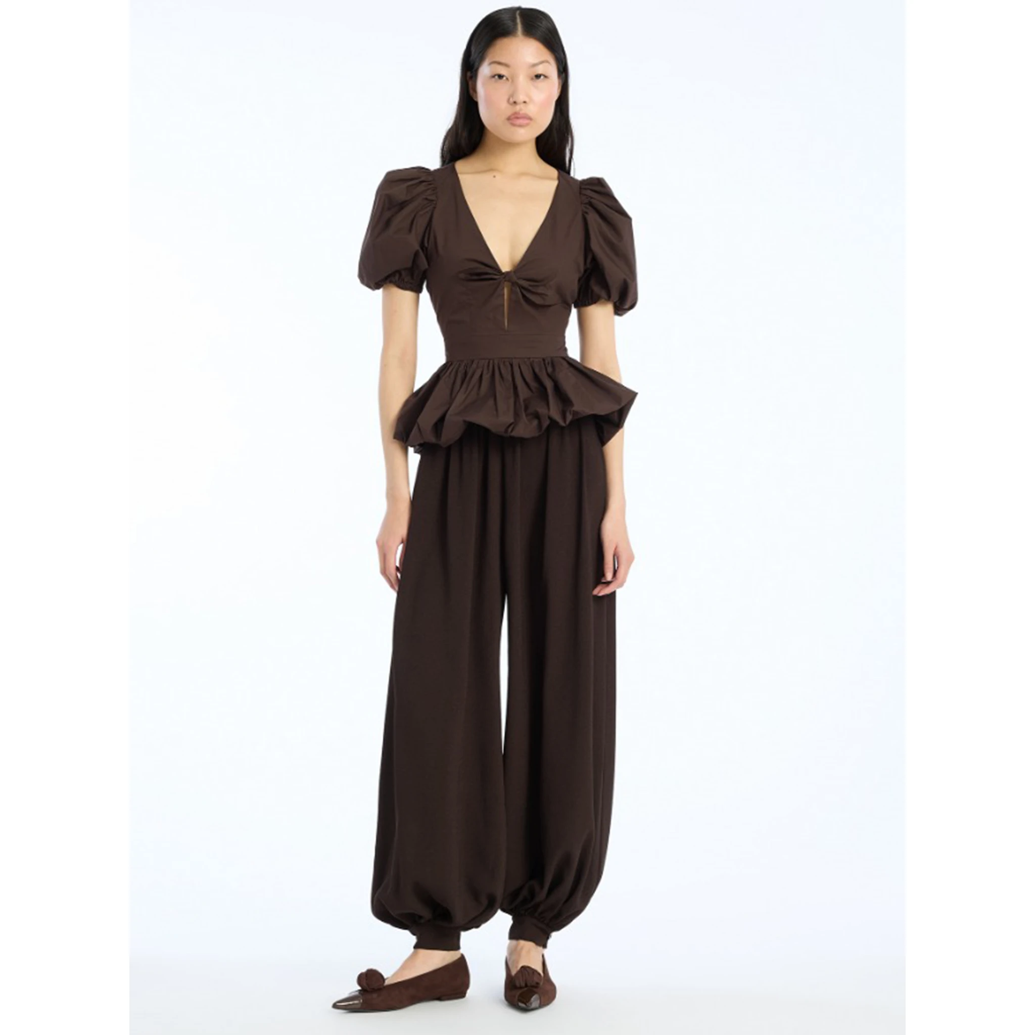 Rotate Shirts Brown