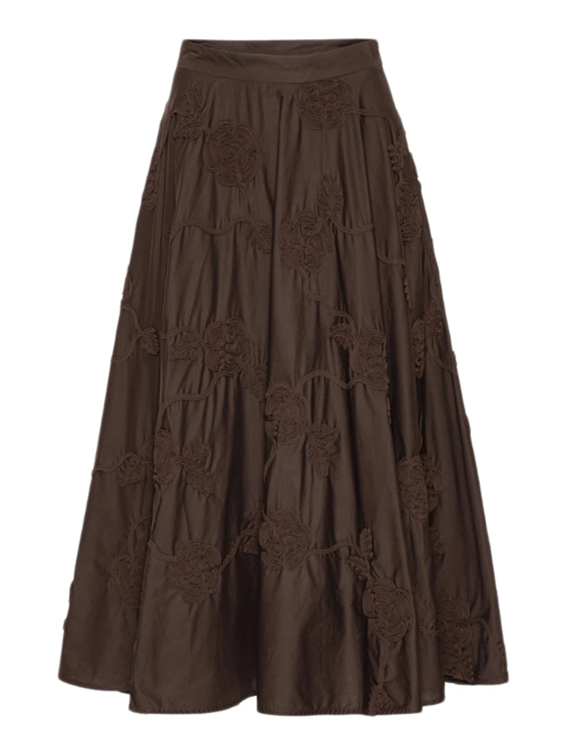 Rotate Skirts Brown