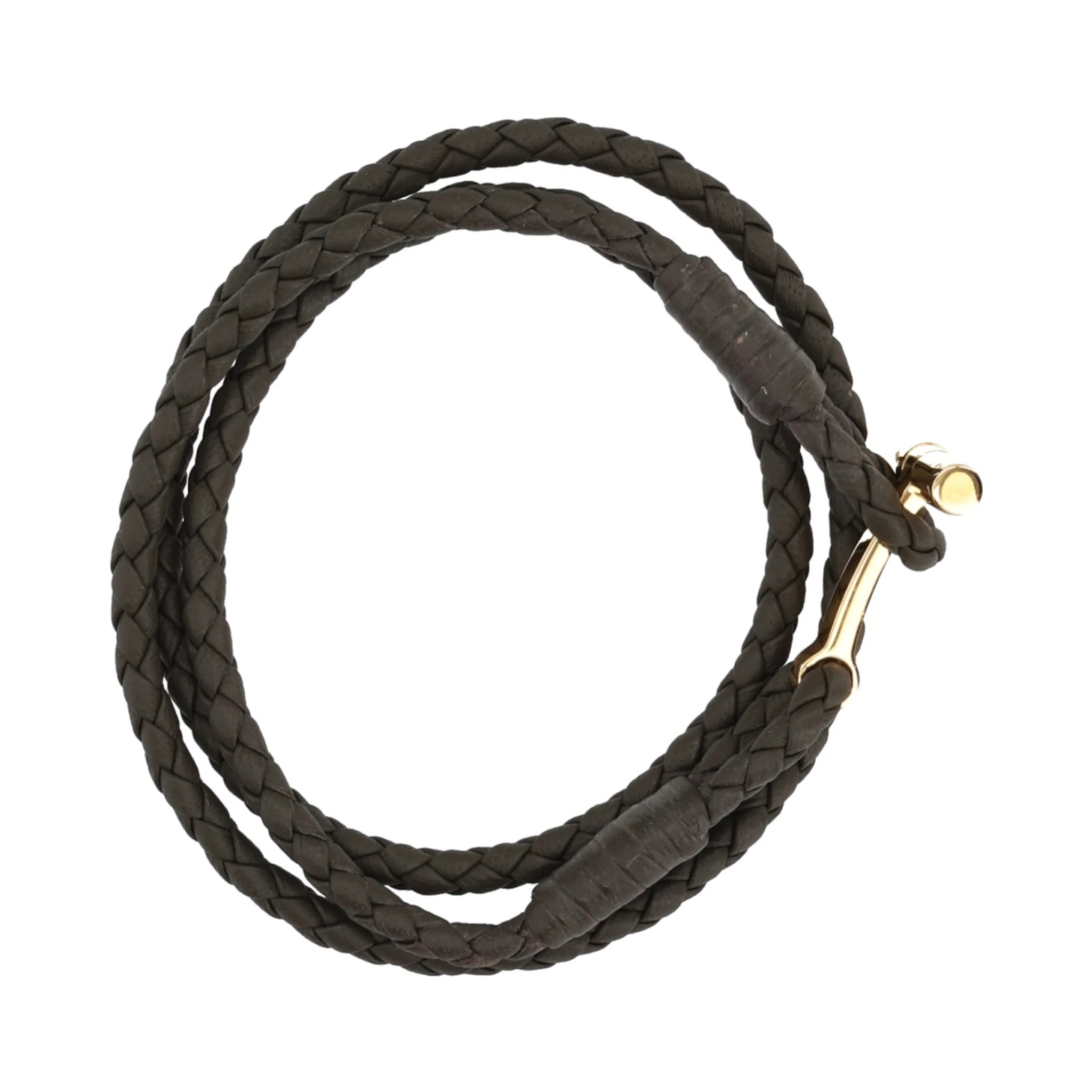 BRAIDED LEATHER BRACELET