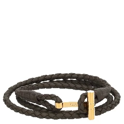 BRAIDED LEATHER BRACELET