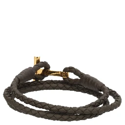 BRAIDED LEATHER BRACELET