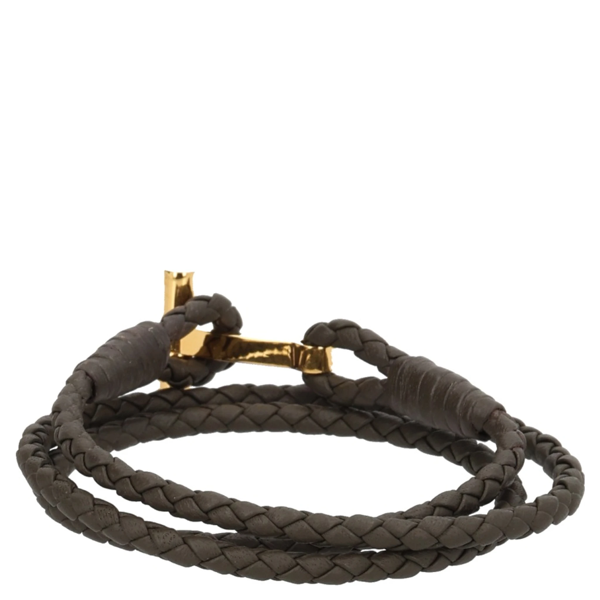 BRAIDED LEATHER BRACELET