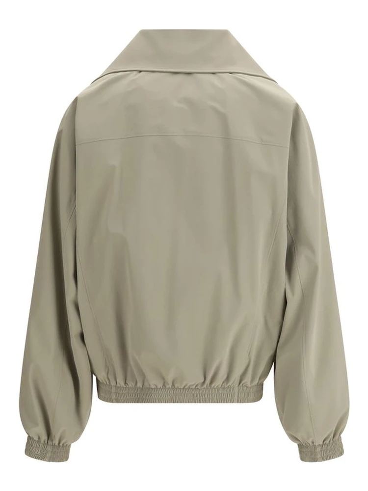 Beige Polyester Jackets And Coat alternative