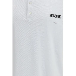 White Cotton Polo Shirt