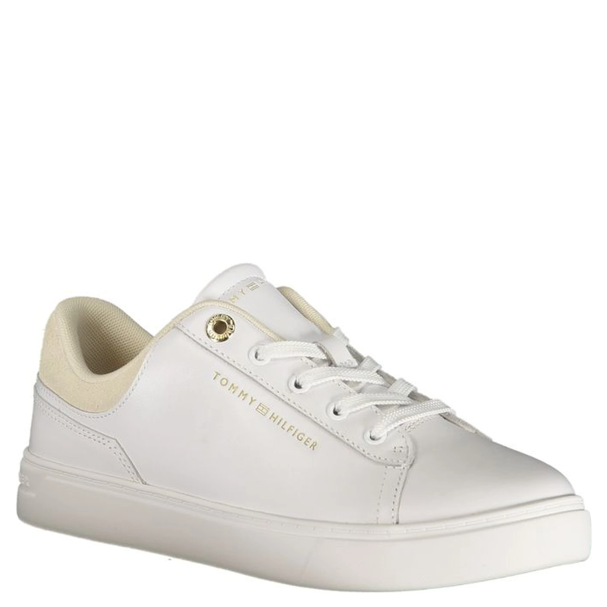 Bianco Polyurethane Women Sneaker