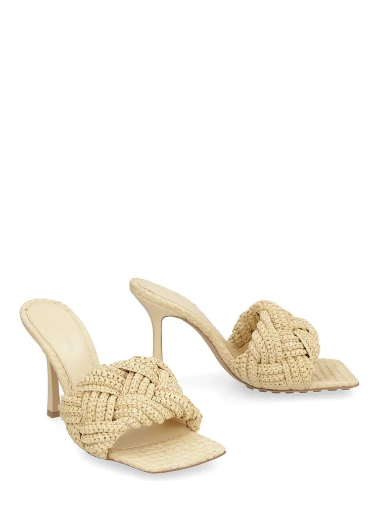Beige Raffia Mules alternative